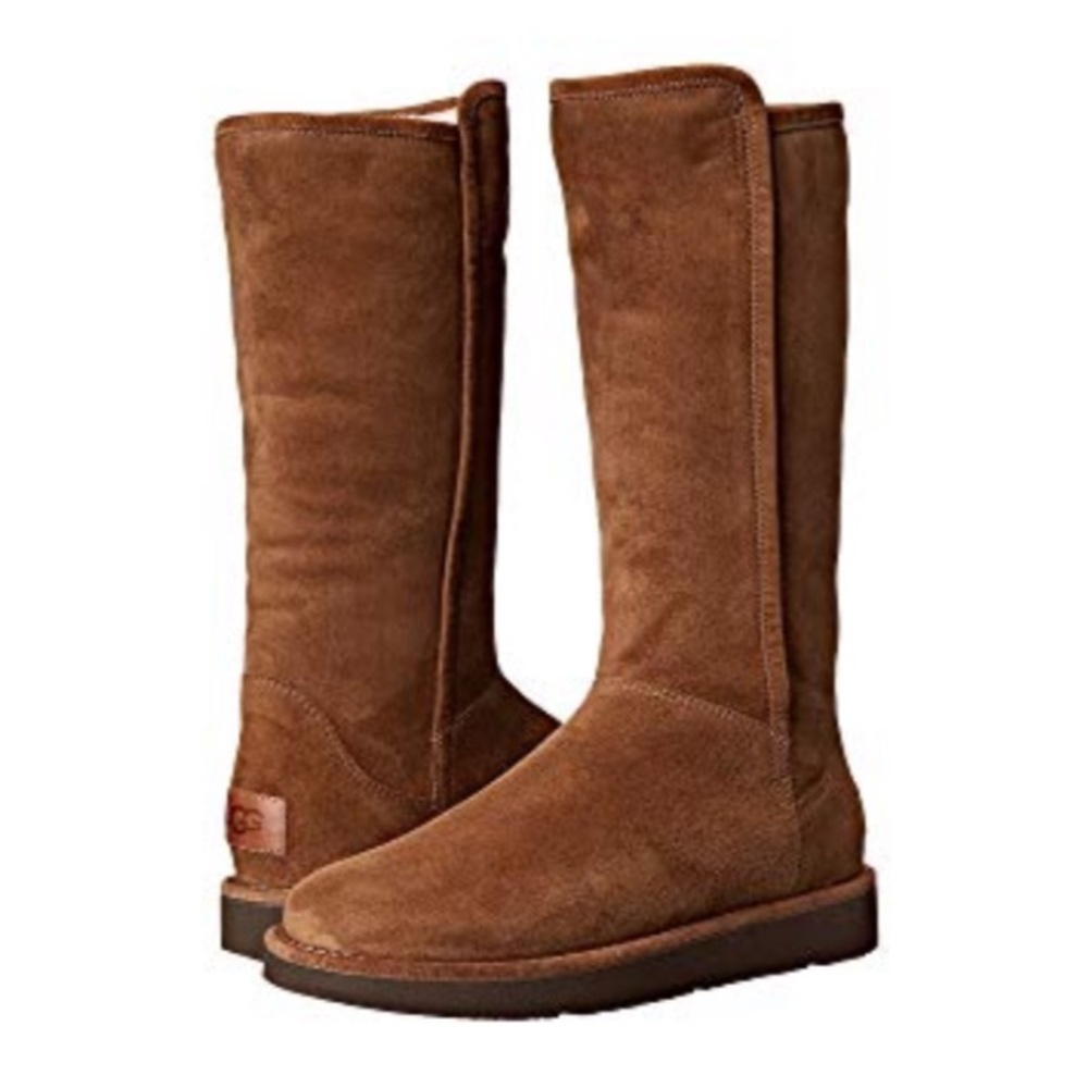 Ugg Abree Tall Boots Bruno Brown 6